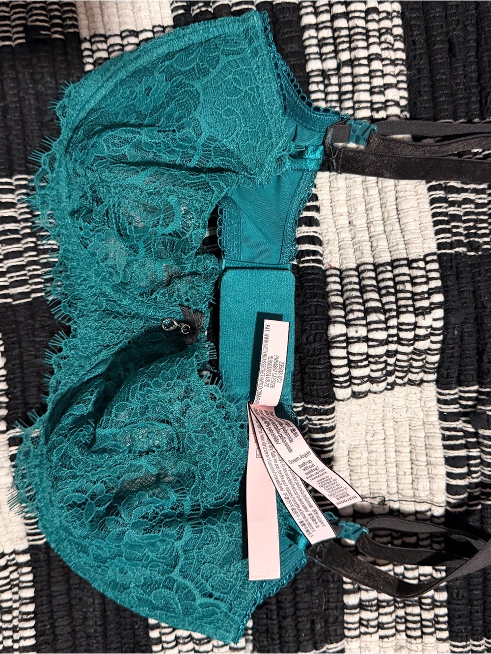 Victoria's Secret Teal Lace Unlined Bra